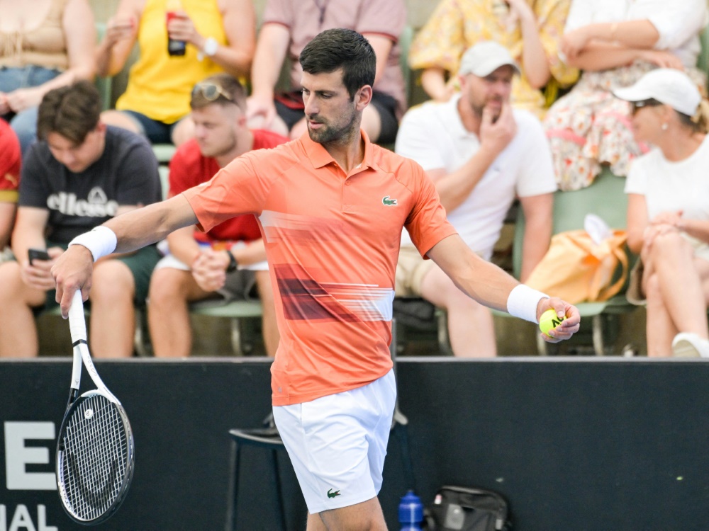 Djokovic wurde in Australien mit Applaus empfangen