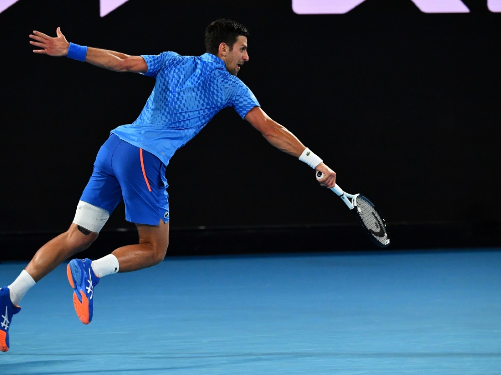 Djokovics Oberschenkel hält