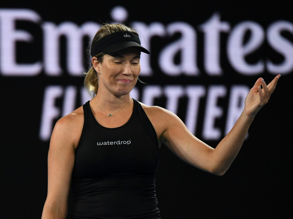 Danielle Collins jubelte zu früh