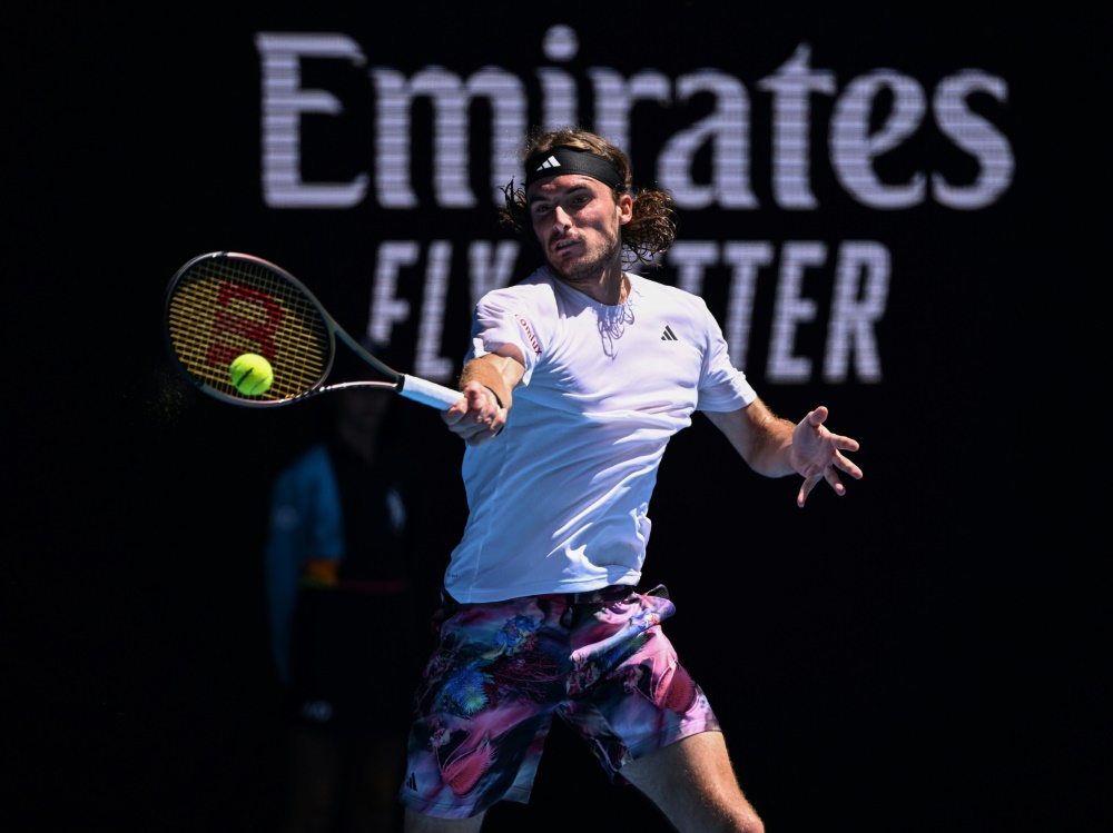 Stefanos Tsitsipas steht im Achtelfinale