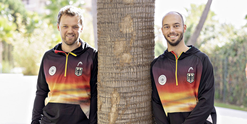 Kevin Krawietz und Tim Puetz, Davis Cup Finals 2022, Palacio de Deportes José María Martín Carpena, Malaga, Spanien.Tennis – Davis Cup 2022 – Malaga – ITF Davis Cup –  Palacio de Deportes José María Martín Carpena,  – Spain – 2022