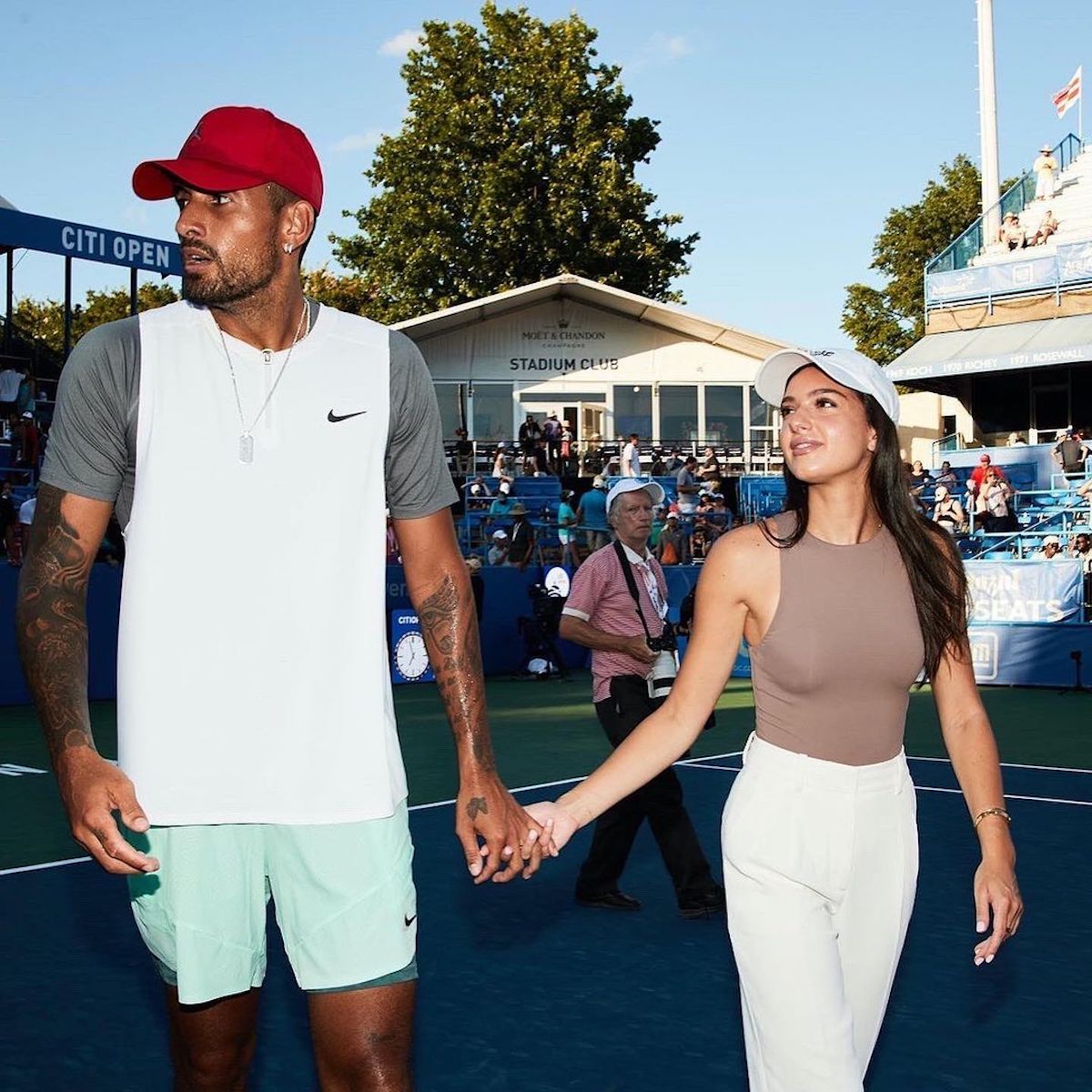 Kyrgios, Hatzi, girlfriend, freundin, couple