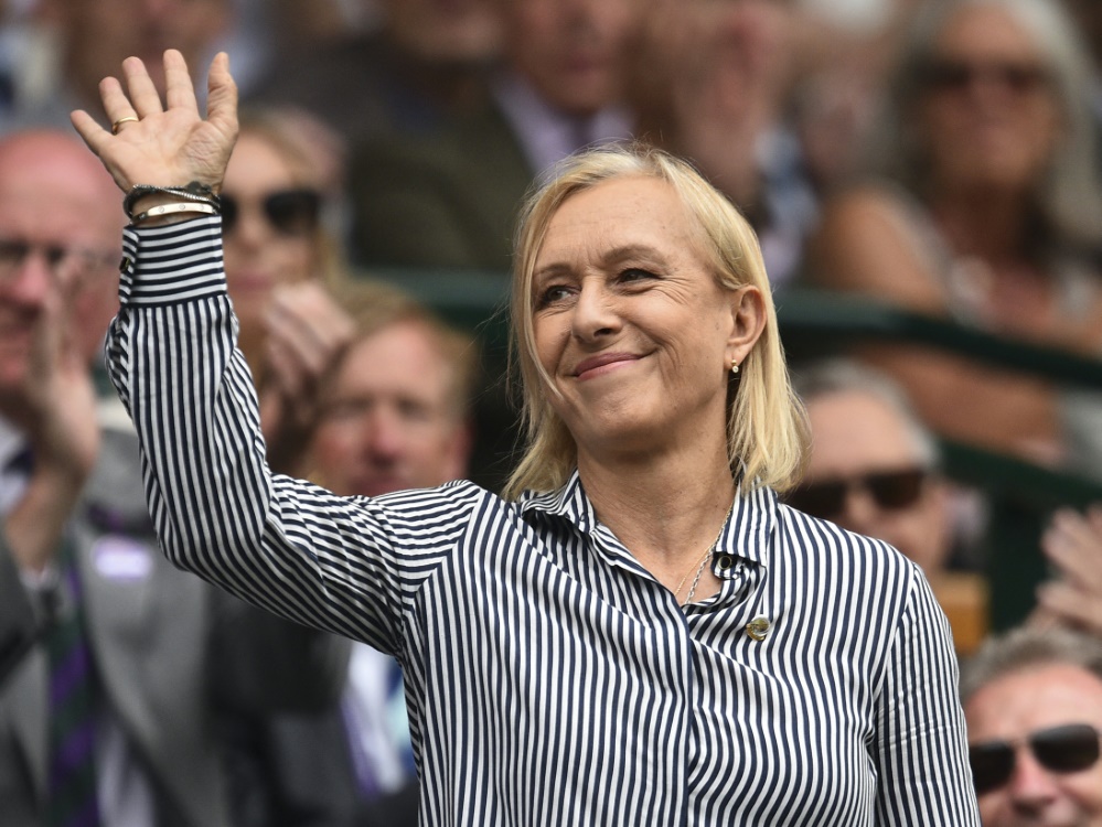 Navratilova besiegt erneut den Krebs