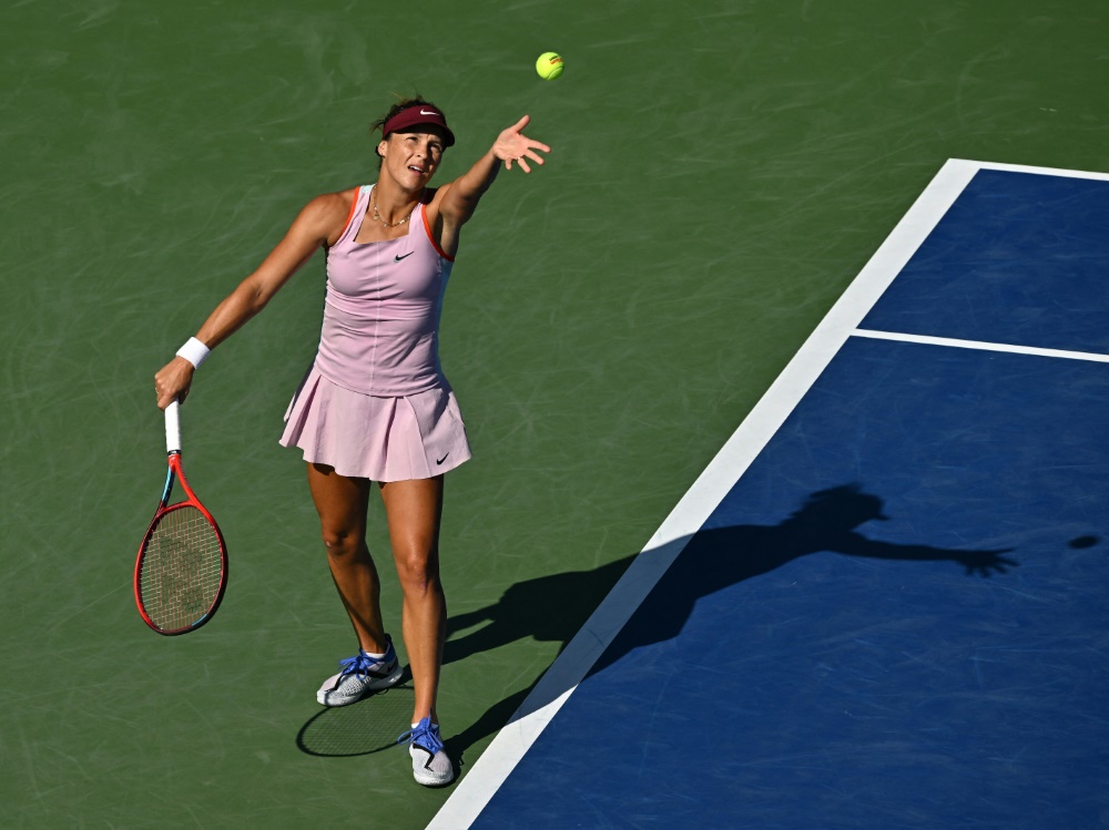 Tatjana Maria in Runde zwei.