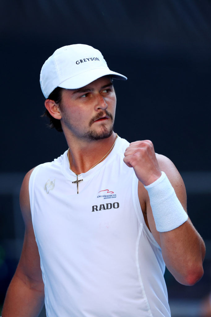 J.J. Wolf tennis MAGAZIN