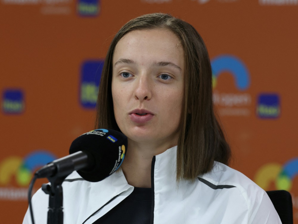 Athleten aus Russland: Deutliche Worte von Iga Swiatek