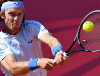 Rublev verpasst nächsten Titel