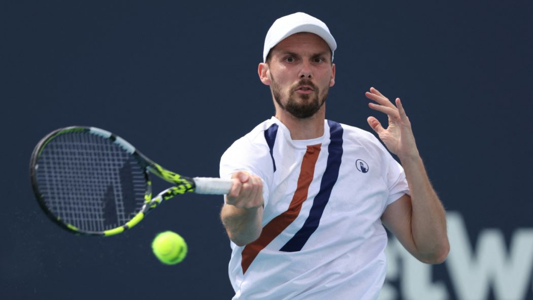 Oscar Otte gewinnt sein Auftaktmatch