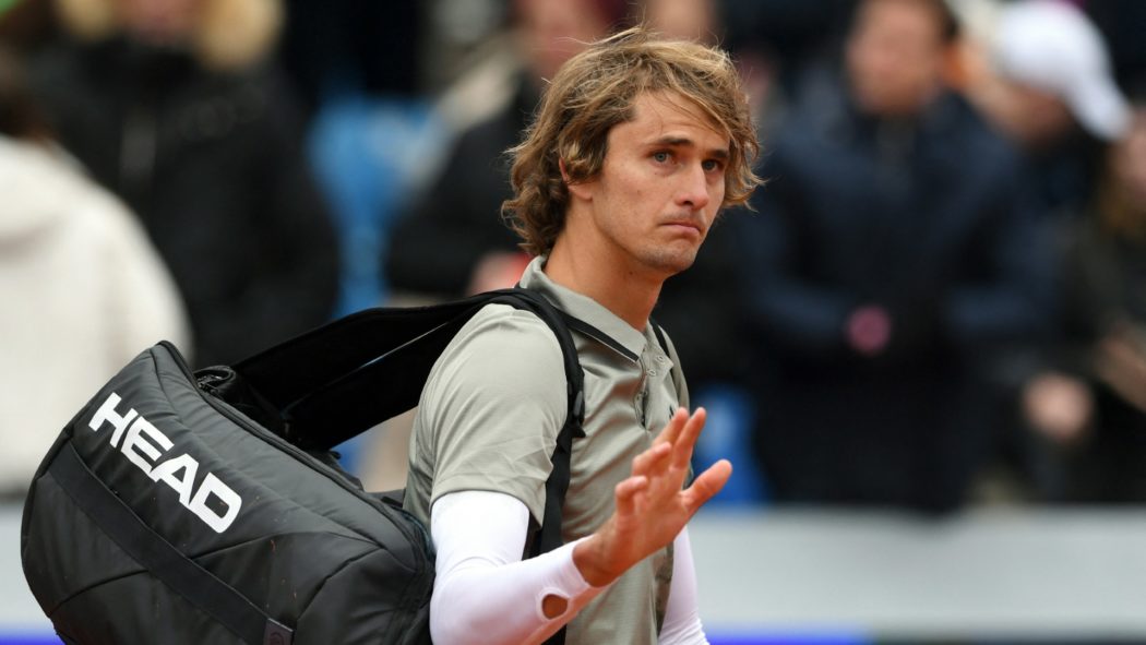 Zverev nach der Niederlage gegen O’Connell