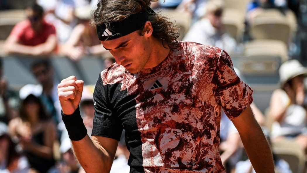 Stefanos Tsitsipas bei den French Open