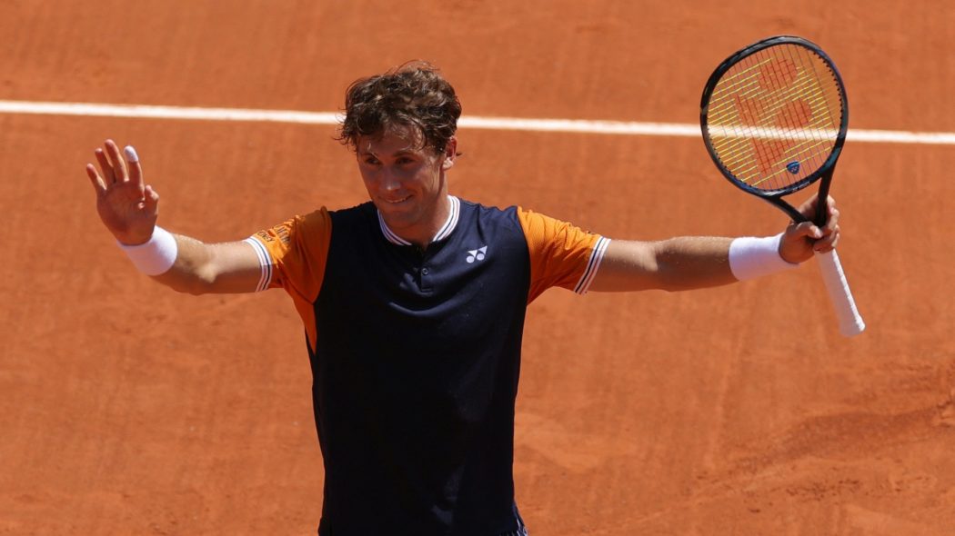 Ruud gewinnt sein Erstrundenspiel