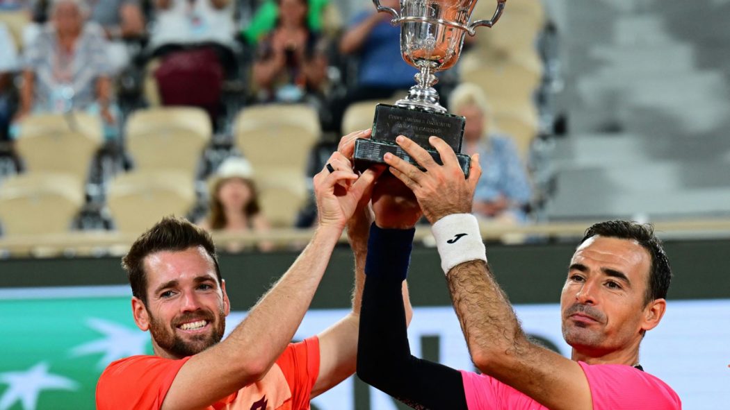 Krajicek (l.) und Dodig gewinnen den Doppelwettbewerb