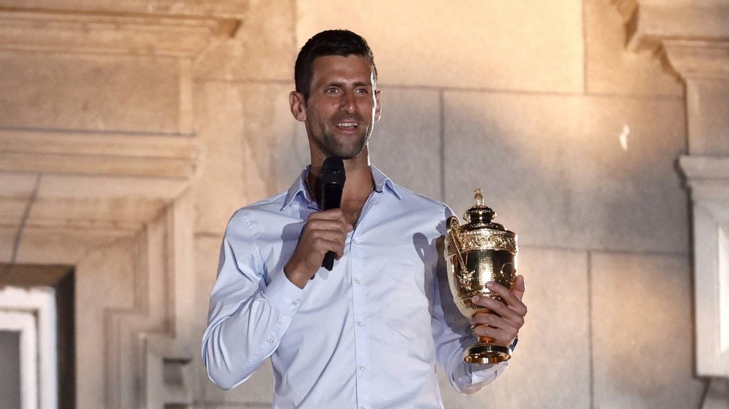 Novak Djokovic, Sieger in Wimbledon 2022