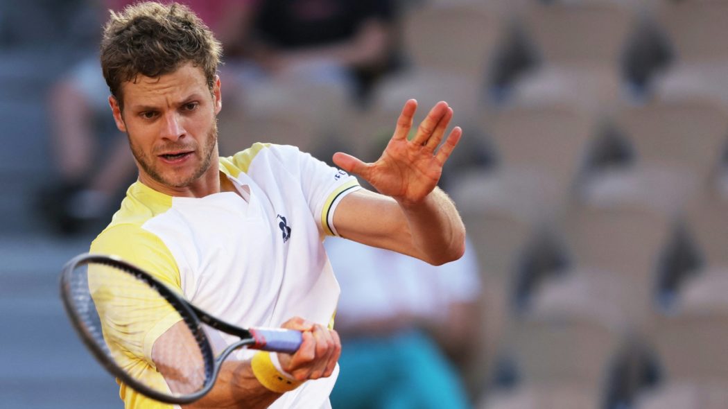 Yannick Hanfmann steht im Achtelfinale von Halle