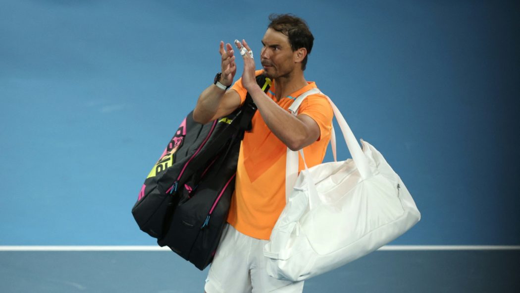 Rafael Nadal bei der Australian Open
