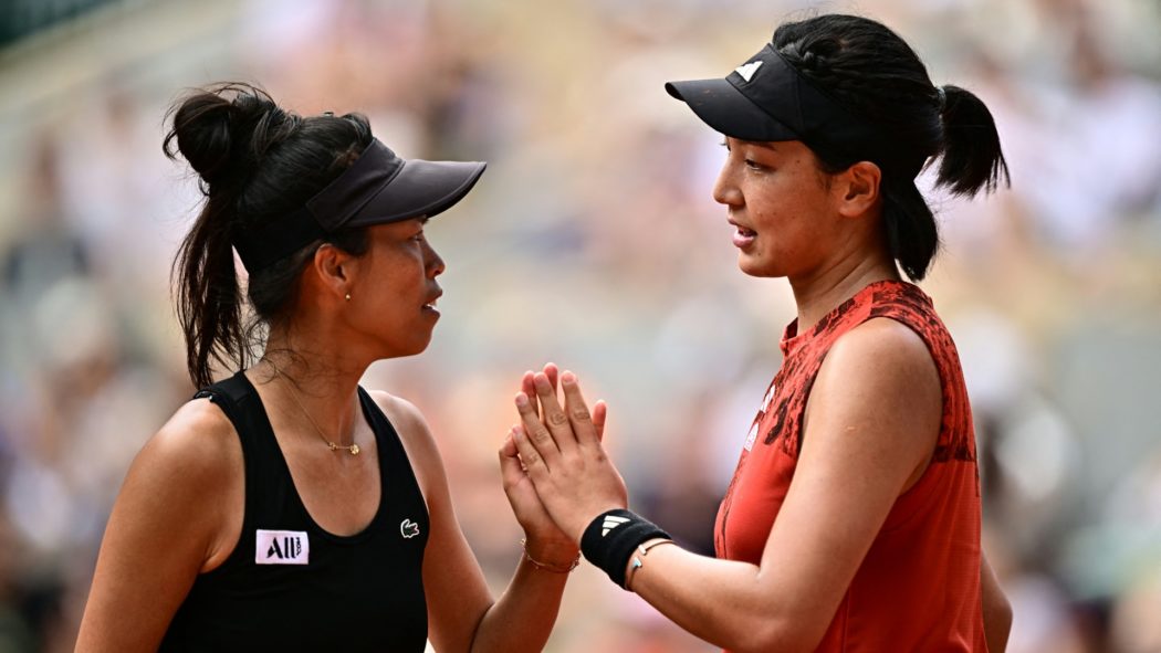 Hsieh Su-wei und Wang Xinyu gewinnen im Doppel
