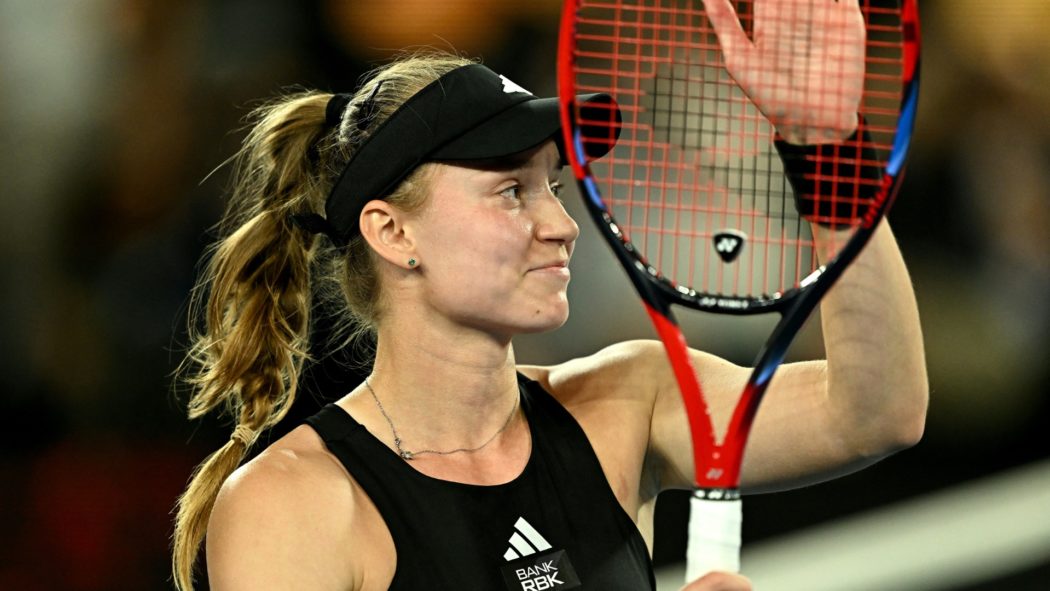 Jelena Rybakina erreichte in Australien das Finale