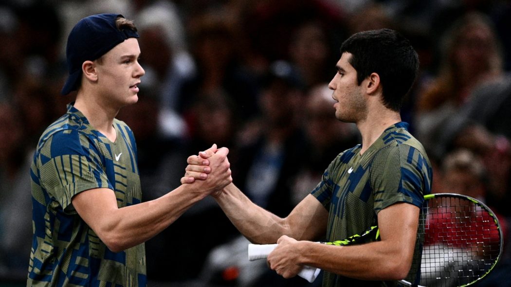 Freunde in der Tennisspitze: Alcaraz und Rune