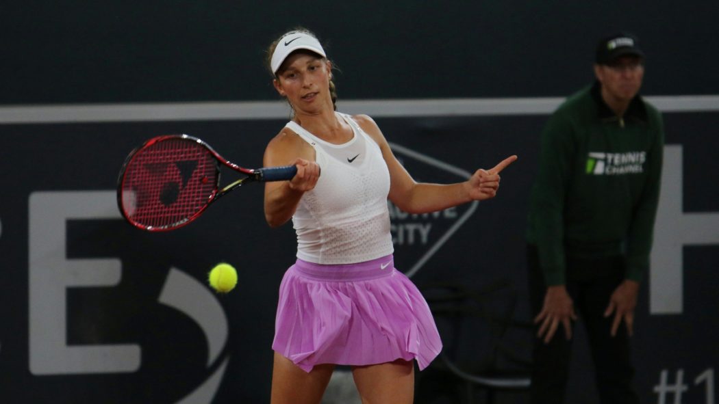 Steht im Achtelfinale in Hamburg: Tamara Korpatsch