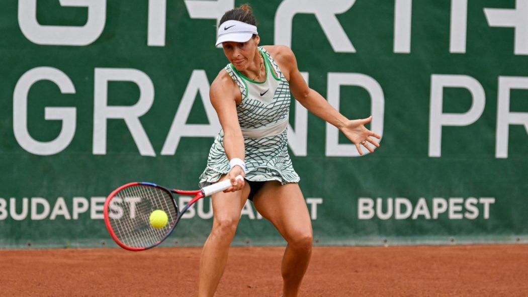Erreicht das Achtelfinale in Budapest: Tatjana Maria