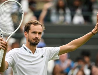 Medvedev im Halbfinale von Wimbledon