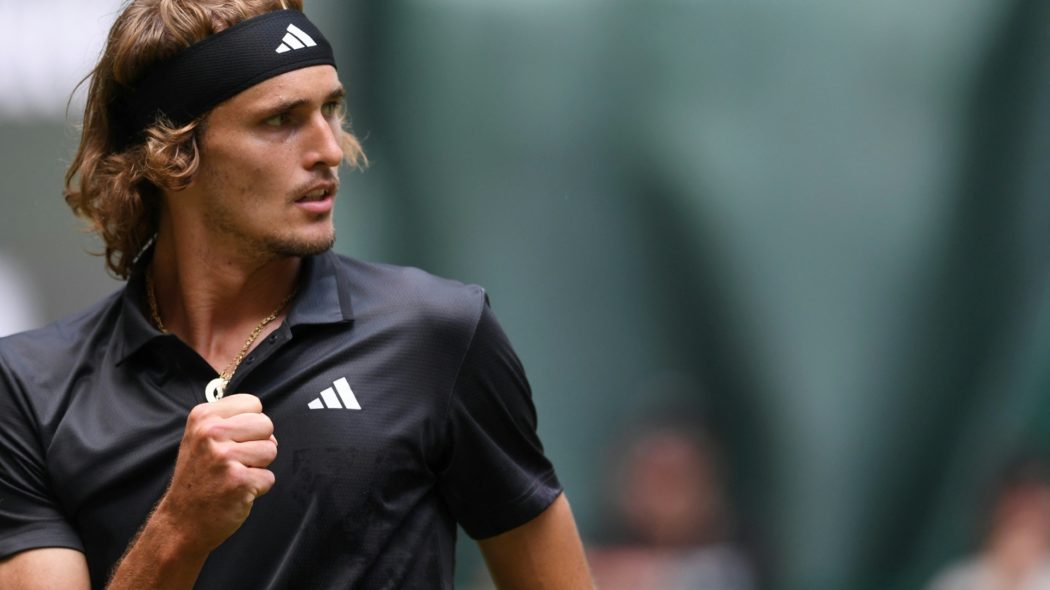 Für Zverev war es der 78. Sieg bei einem Grand Slam