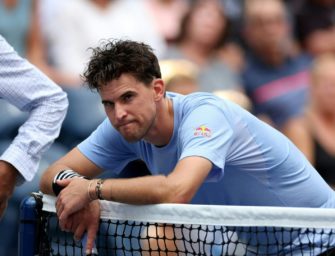 Der Magen streikt: Thiem muss bei US Open aufgeben