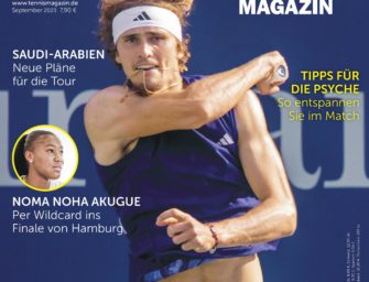 tennis MAGAZIN 9/2023: Alexander Zverev in der Analyse