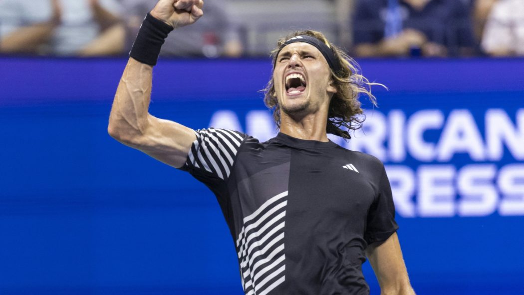 Zverev übersteht den Achtelfinalkrimi gegen Sinner