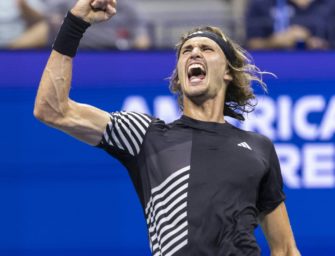 Zverev im Viertelfinale der US Open