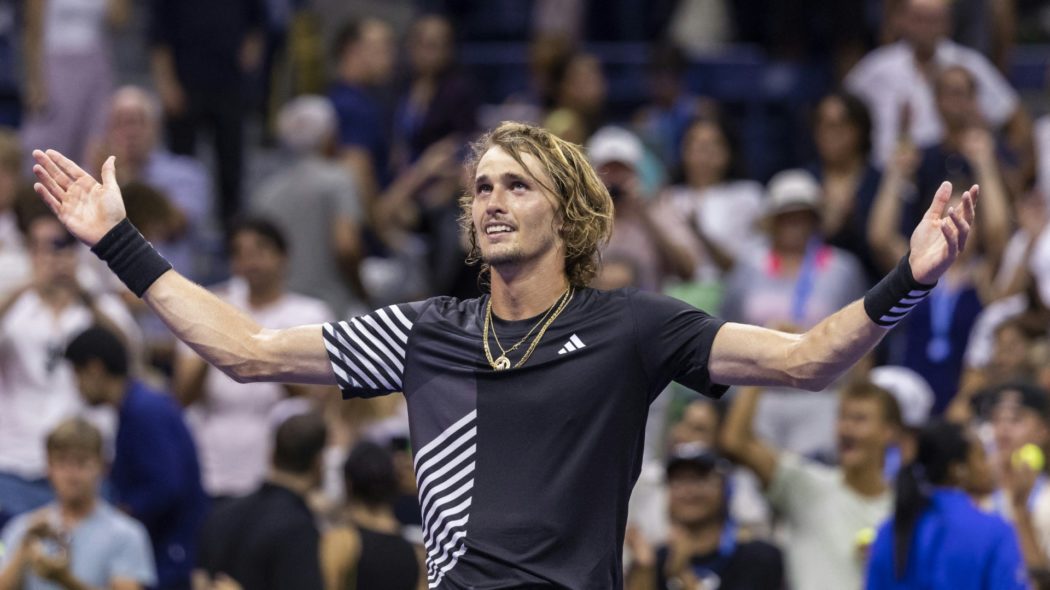 Alexander Zverev spielt erneut tief in der Nacht