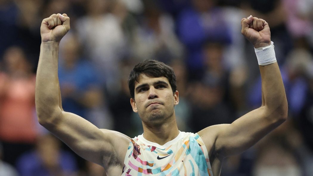 In der dritten Runde: Carlos Alcaraz
