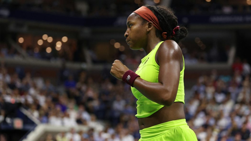 Erstmals im Endspiel von New York: Coco Gauff