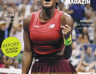 tennis MAGAZIN 10/2023: Coco Gauff – Triumph für die Ewigkeit