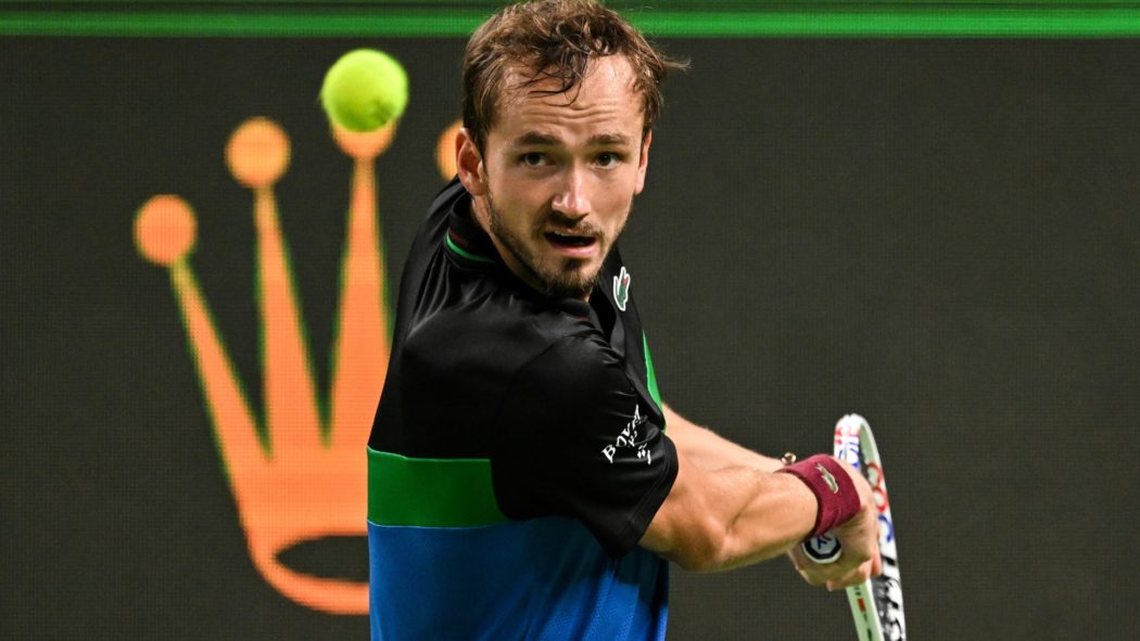 Frühes aus für den Titelverteidiger: Daniil Medwedew