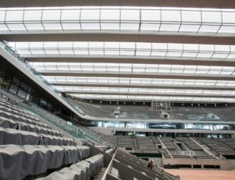 Wie ein Faltenrock: French Open zeigen neues Dach