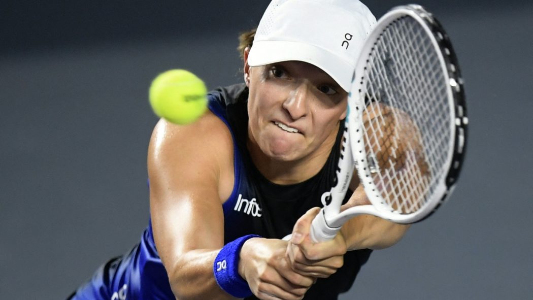 Swiatek beendete das Jahr erneut als Nummer eins