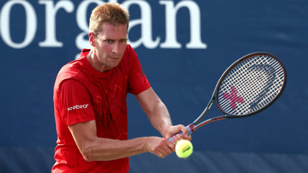 Florian Mayer bei den US Open 2018