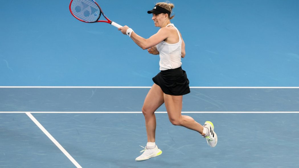 Angelique Kerber spielte gegen Swiatek mutig auf