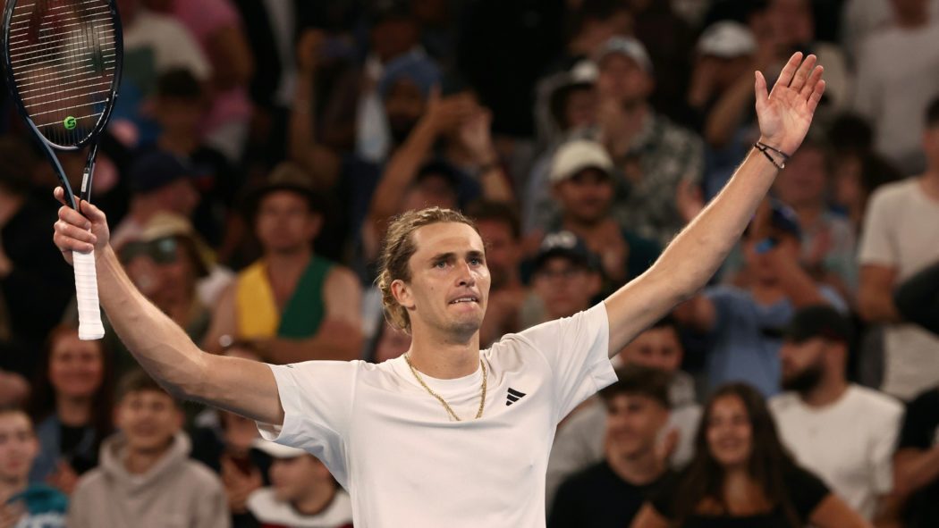 Alexander Zverev ist in der Night-Session gefordert