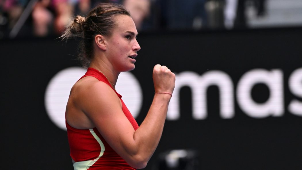 Aryna Sabalenka ist in Topform