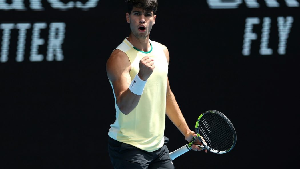 Carlos Alcaraz zählt in Melbourne zu den Favoriten