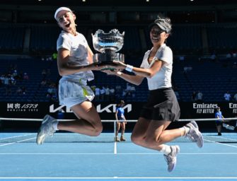 Hsieh und Mertens gewinnen Doppel in Melbourne