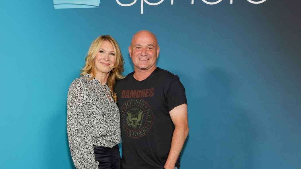 Seit langem ein Paar: Steffi Graf und Andre Agassi