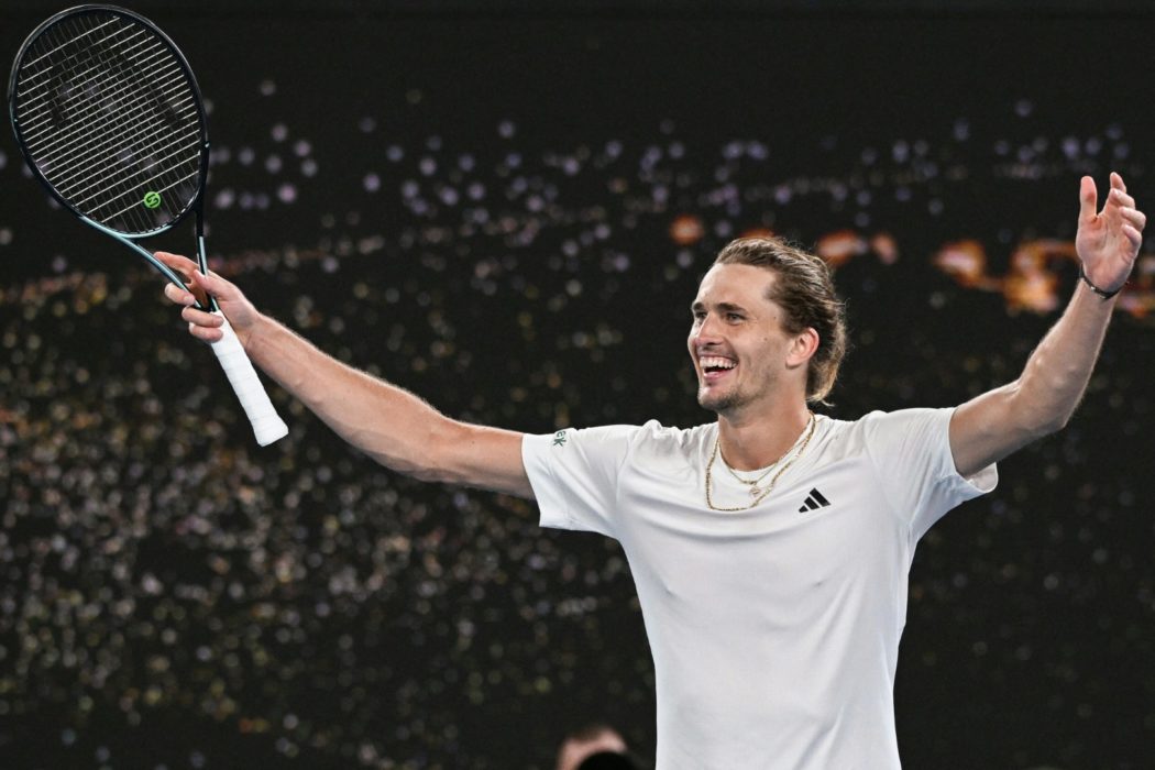 Zverev zog bei den Australian Open ins Halbfinale ein