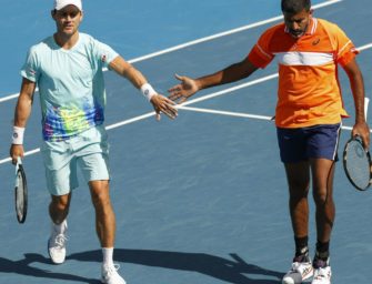 Mit 43: Inder Bopanna Nummer eins im Herren-Doppel