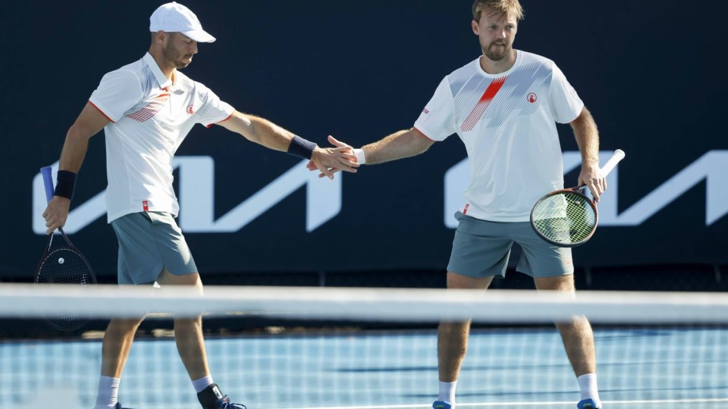 In guter Verfassung: Tim Pütz (l.) und Kevin Krawietz