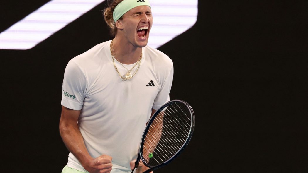 Kämpft sich mit Mühe durch: Alexander Zverev
