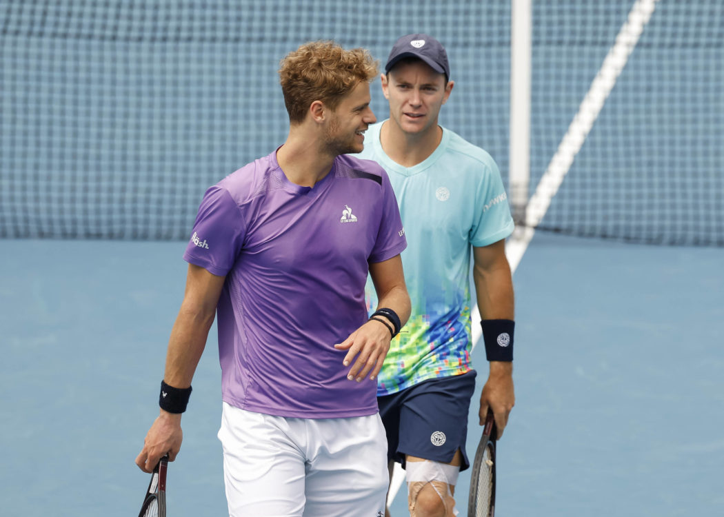 Yannick Hanfmann / Dominik Koepfer, Herren DoppelAustralian Open 2024, Melbourne Park, Melbourne, Victoria, Australia. *