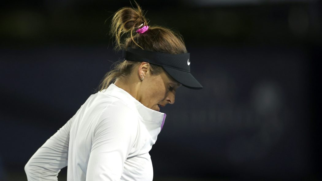 Im Achtelfinale war für Tatjana Maria Schluss